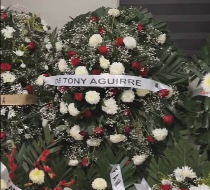 Tony Aguirre envía condolencias a familia de víctima